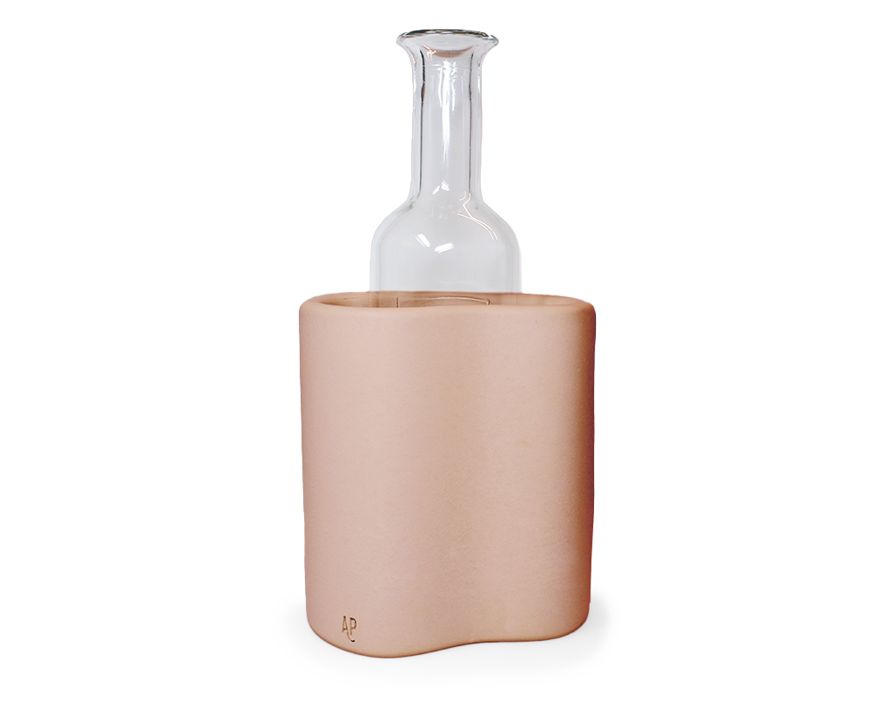 Fondant Wine cooler | MOCHA | H 18 x 12.5 x 15 cm