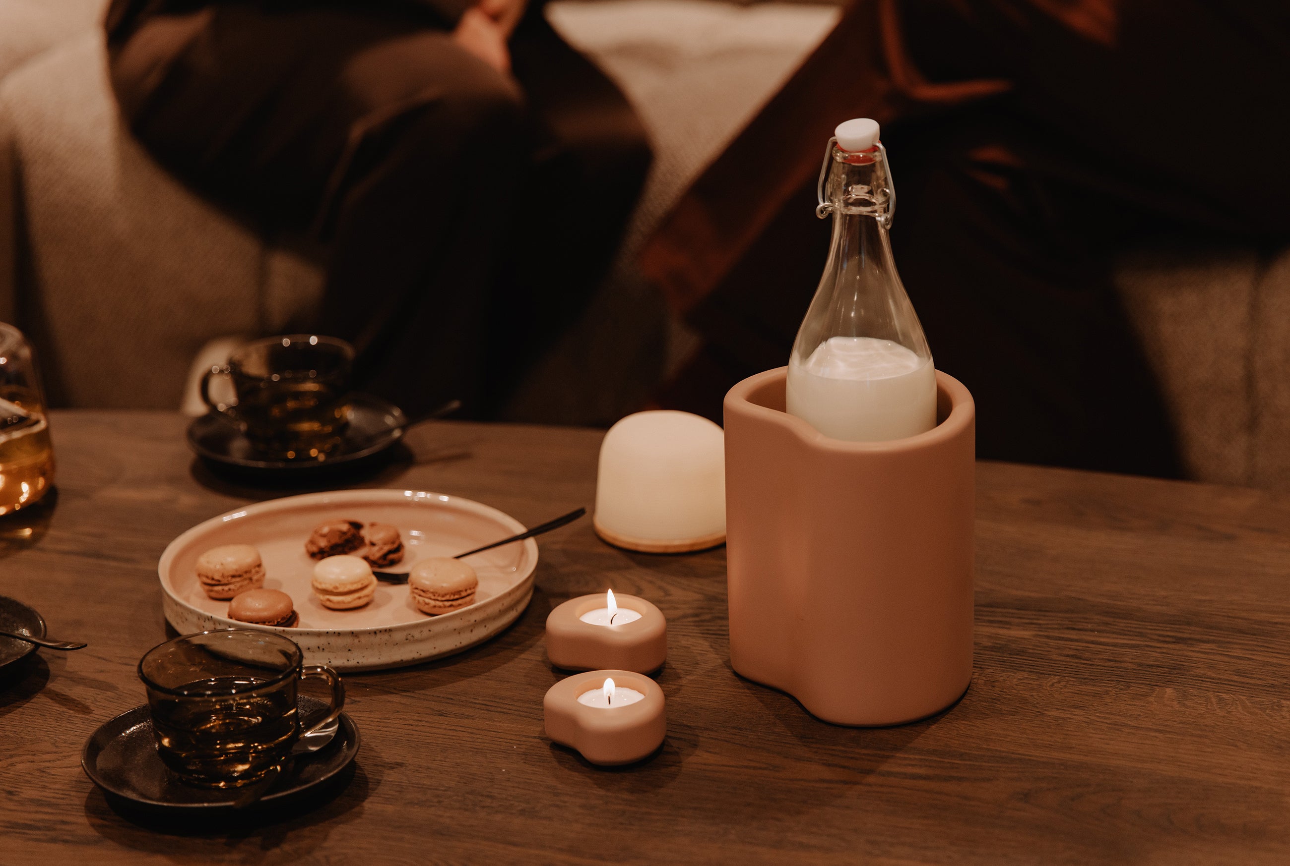 Fondant Wine cooler | MOCHA | H 18 x 12.5 x 15 cm