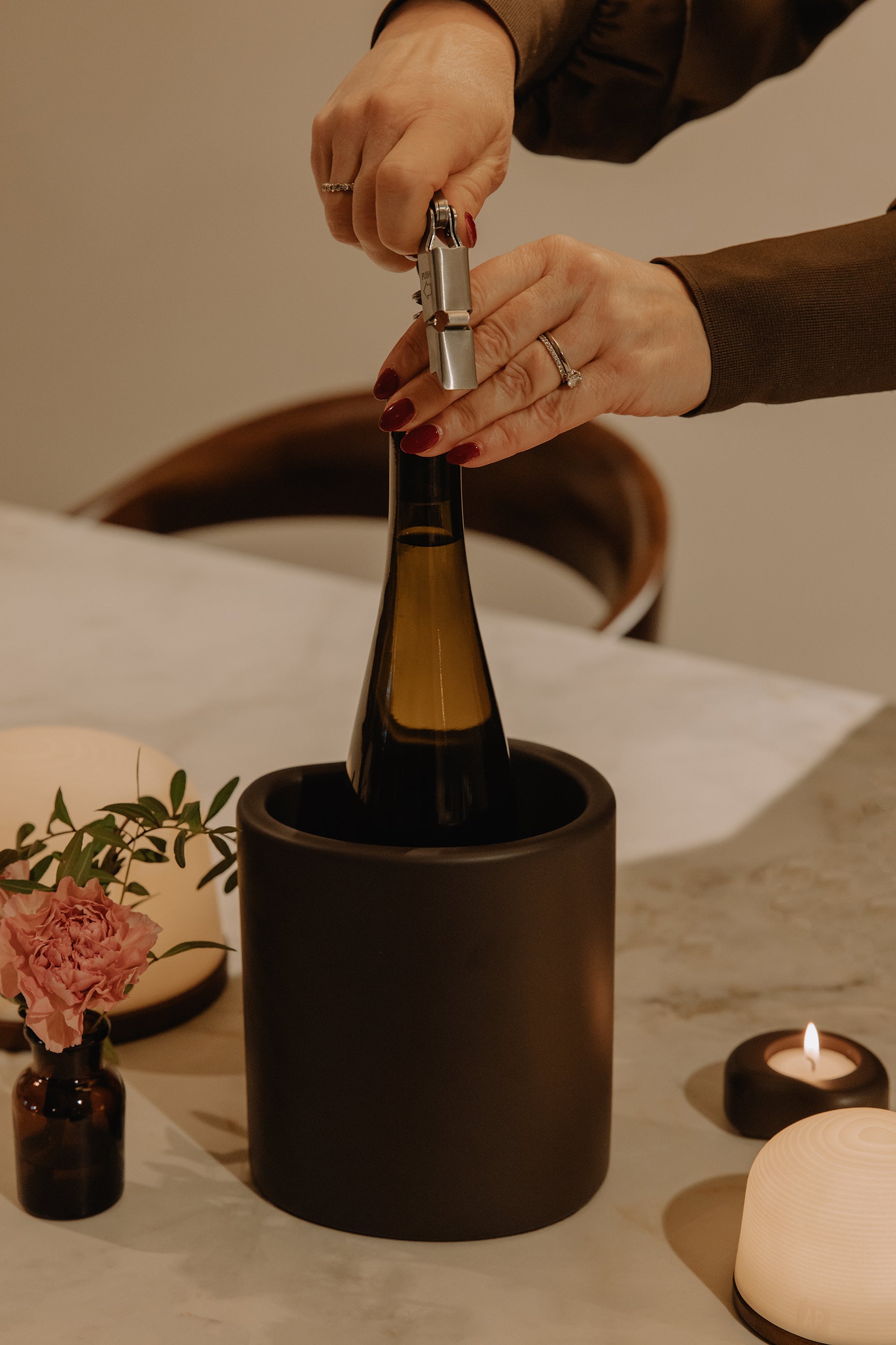 Fondant Wine cooler | EARTH | H 18 x 12.5 x 15 cm