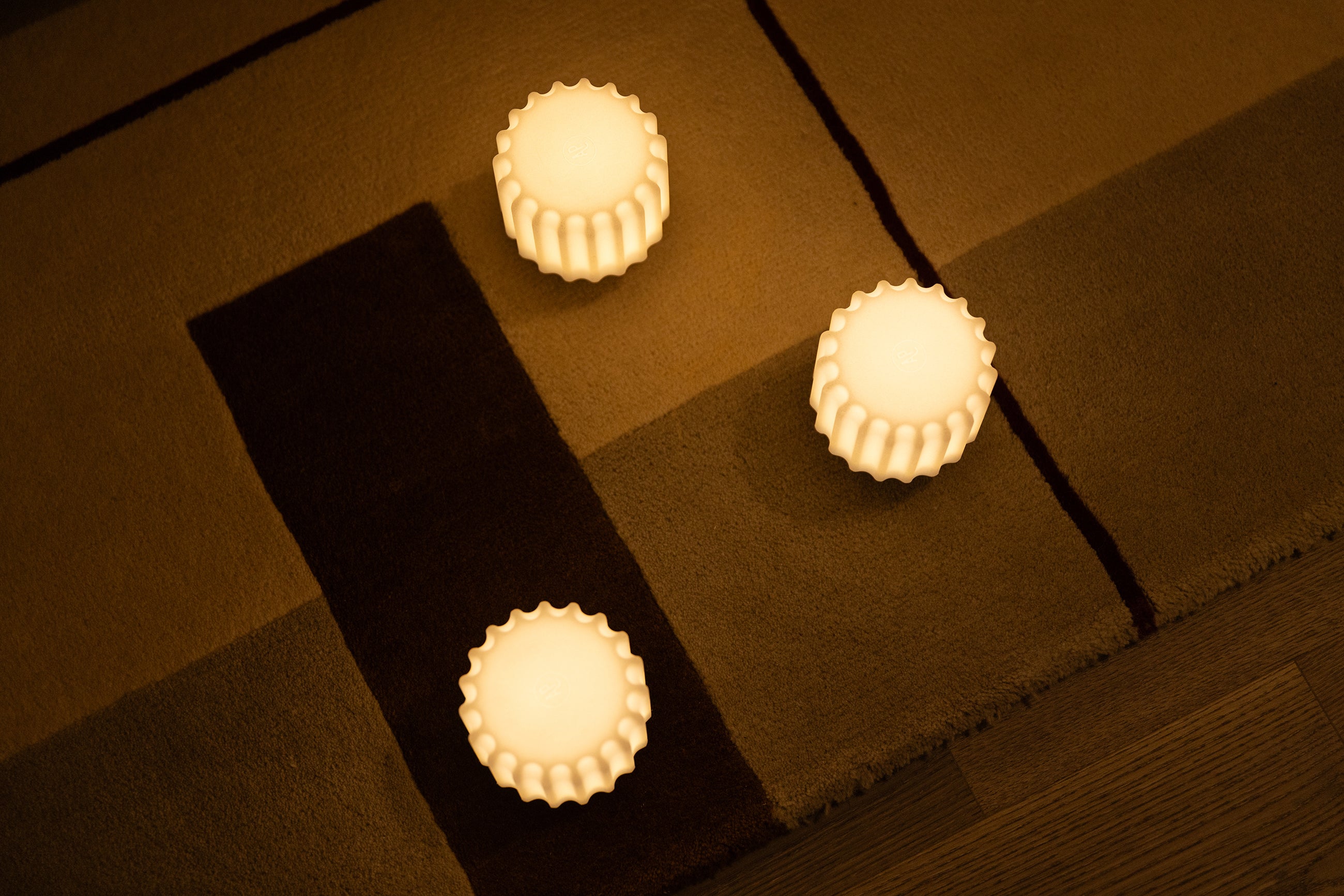 Dentelles 9 light Multi Kelvin GOLD base | 9 cm x Ø 9 cm
