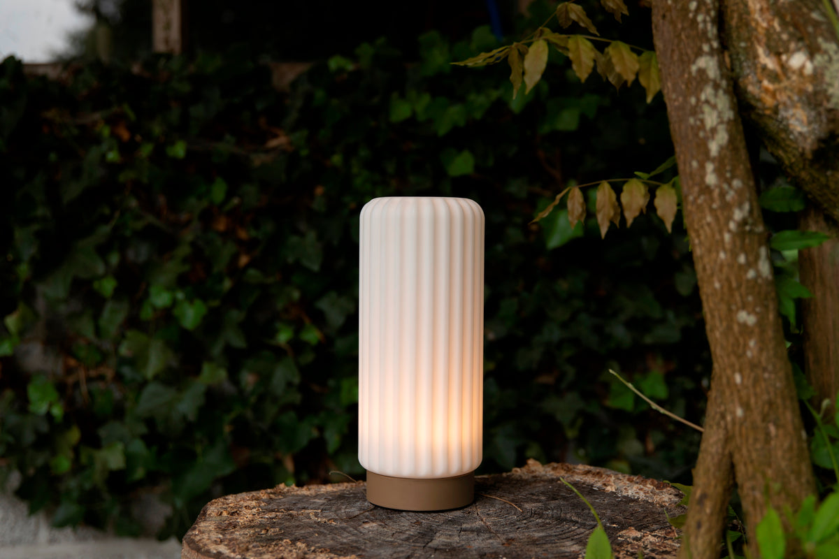 Dentelles 29 licht USB recharge KLEI basis | 29,5 cm x Ø 12 cm