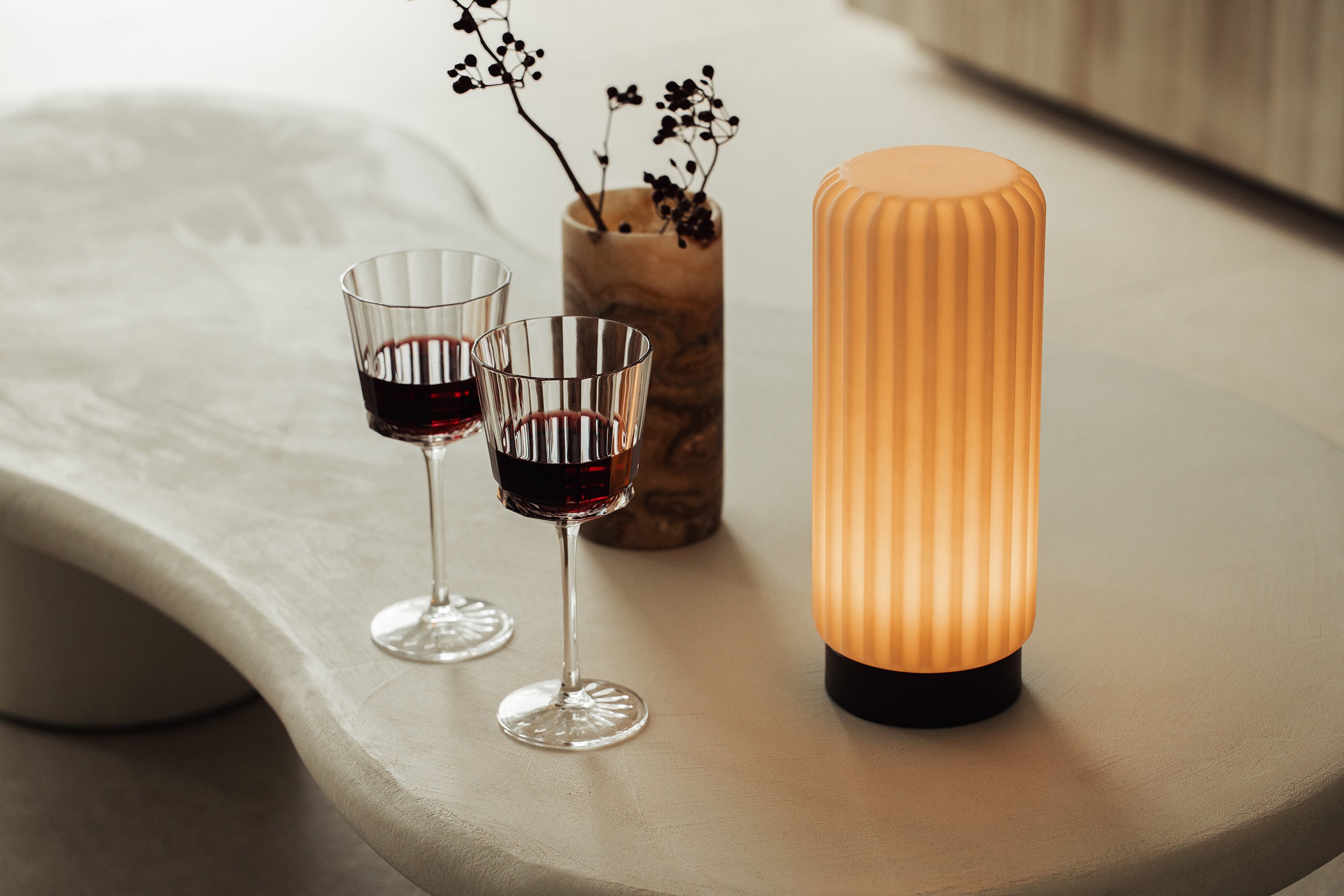 Dentelles 29 light Multi Recycled EARTH | 29.5 cm x Ø 12 cm