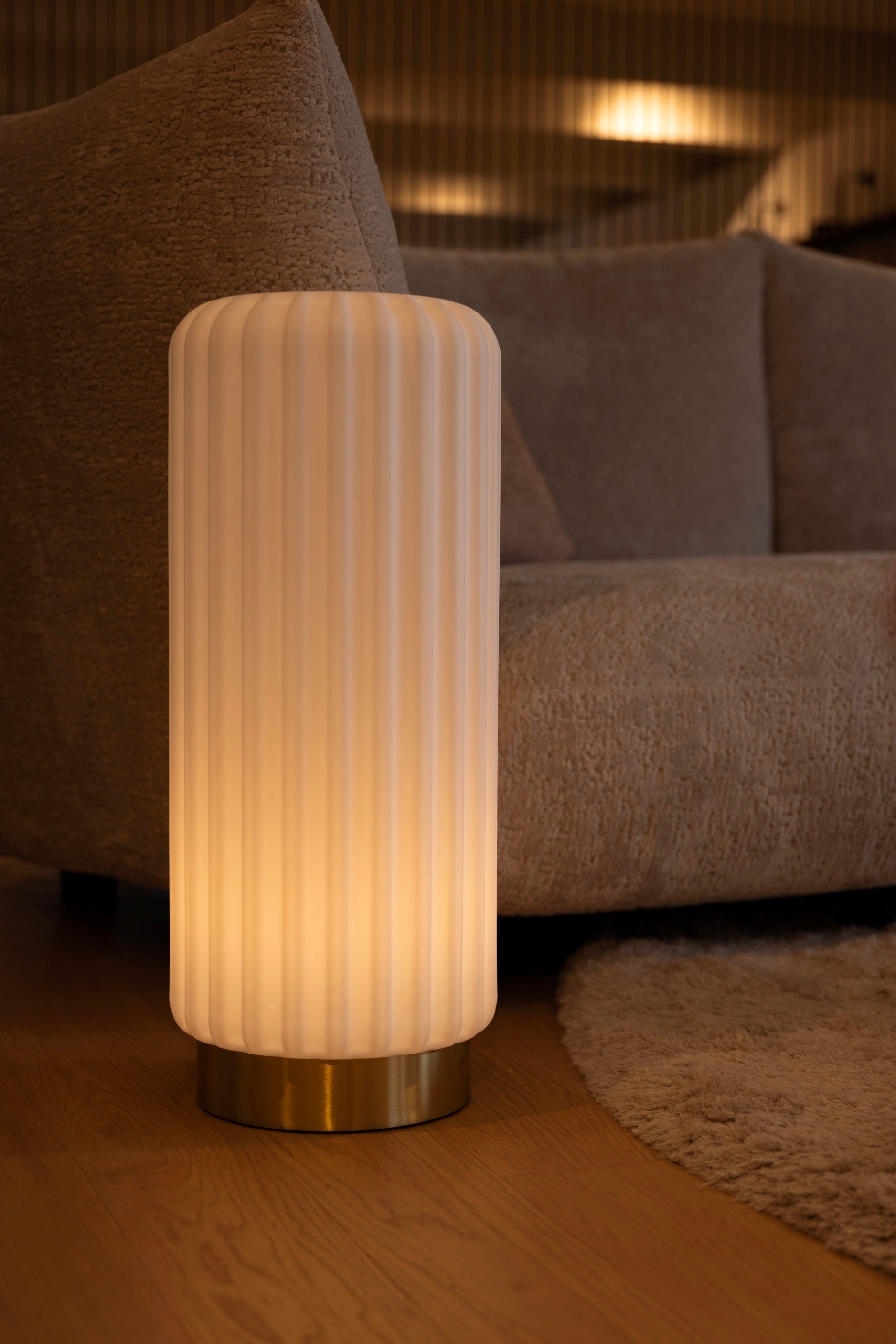 Dentelles TALL XL light USB rechargeable GOLD base | H66 cm x Ø 27 cm