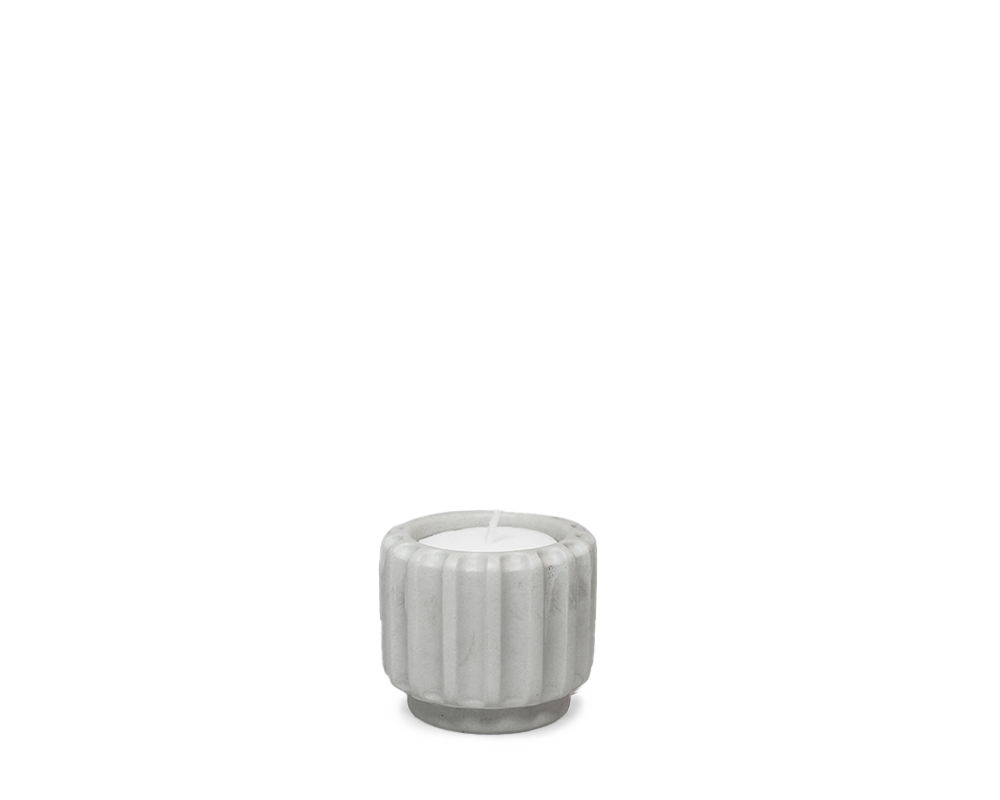 Dentelles T- LIGHT large | Soie | 5 x dia 6 cm