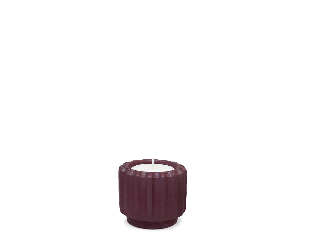 Dentelles T- LIGHT large | Wine Bis | 5 x dia 6 cm