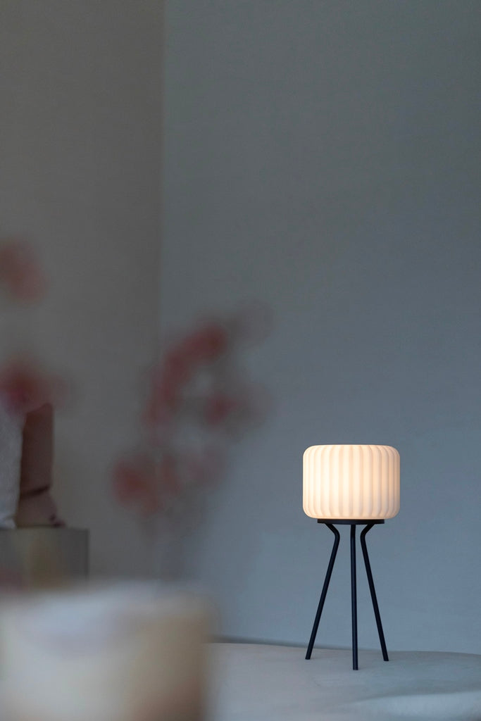 Dentelles Tripod NOIR | 24 cm x Ø 15 cm