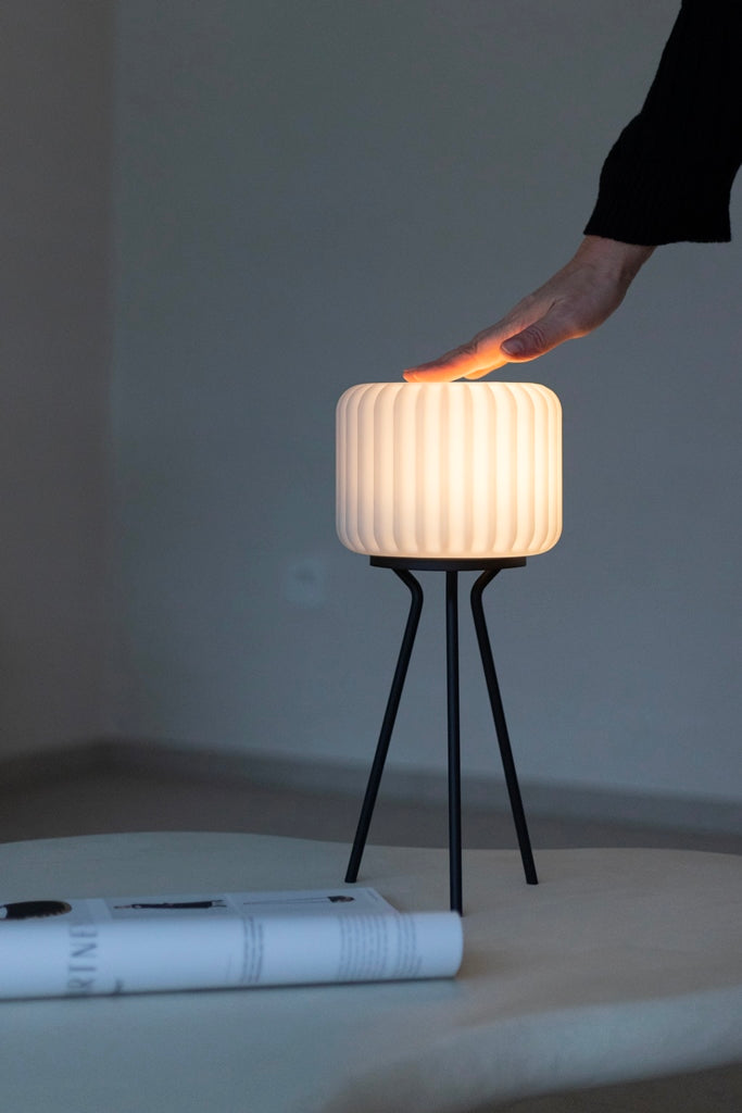 Dentelles Tripod NOIR | 24 cm x Ø 15 cm