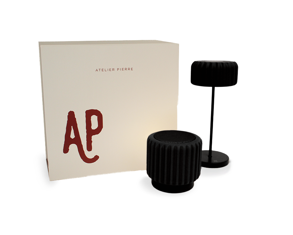 Coffret Cadeau Chill Dentelles Noir - Musique | 36,5 x 36 x H 17 cm