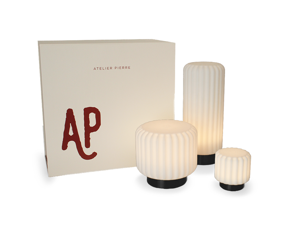 Atelier Pierre Luxe Gift Box Dentelles BLACK | 36.5 x 36 x H 17 cm