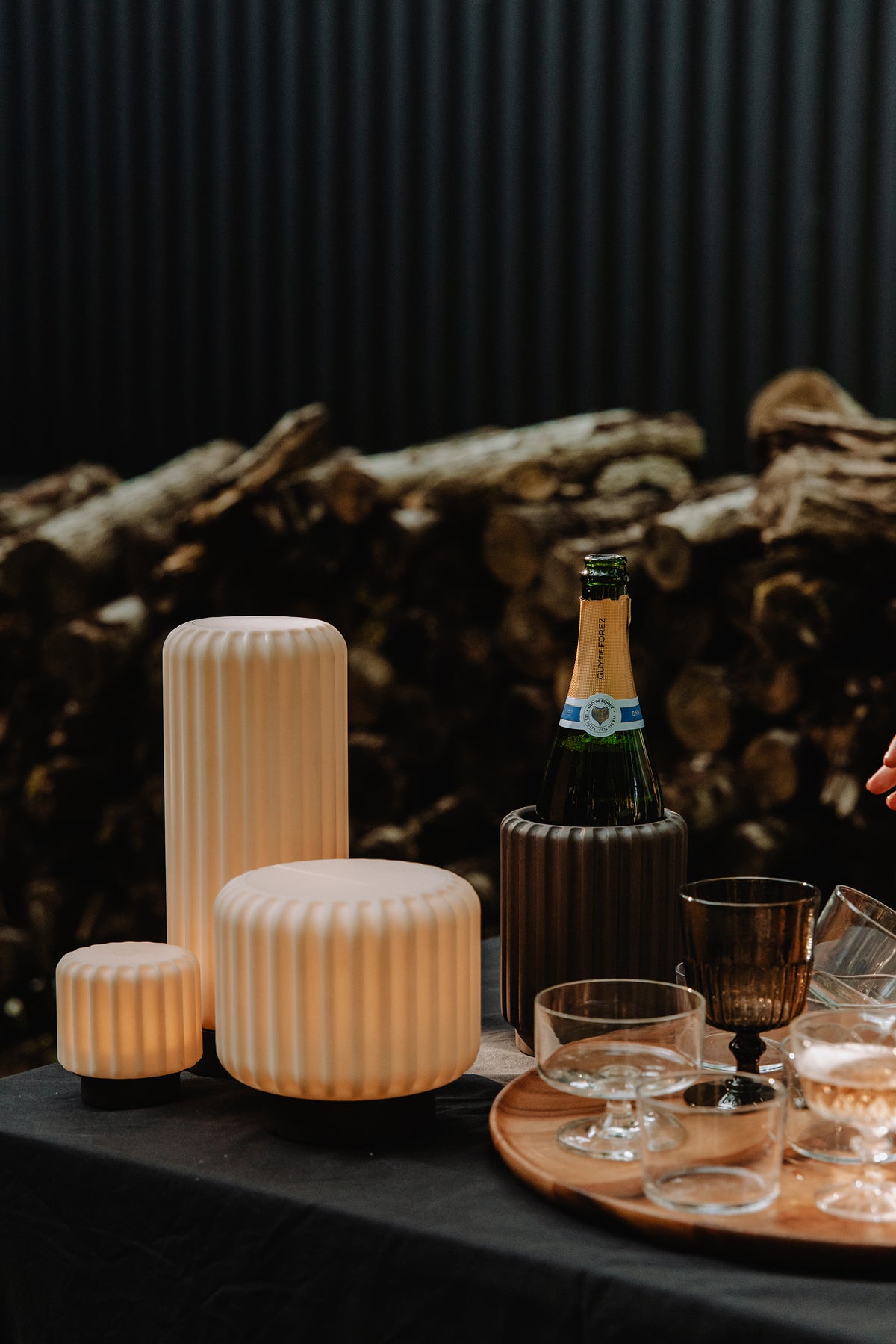 Dentelles WINE COOLER | Earth | 16 x dia 12 cm
