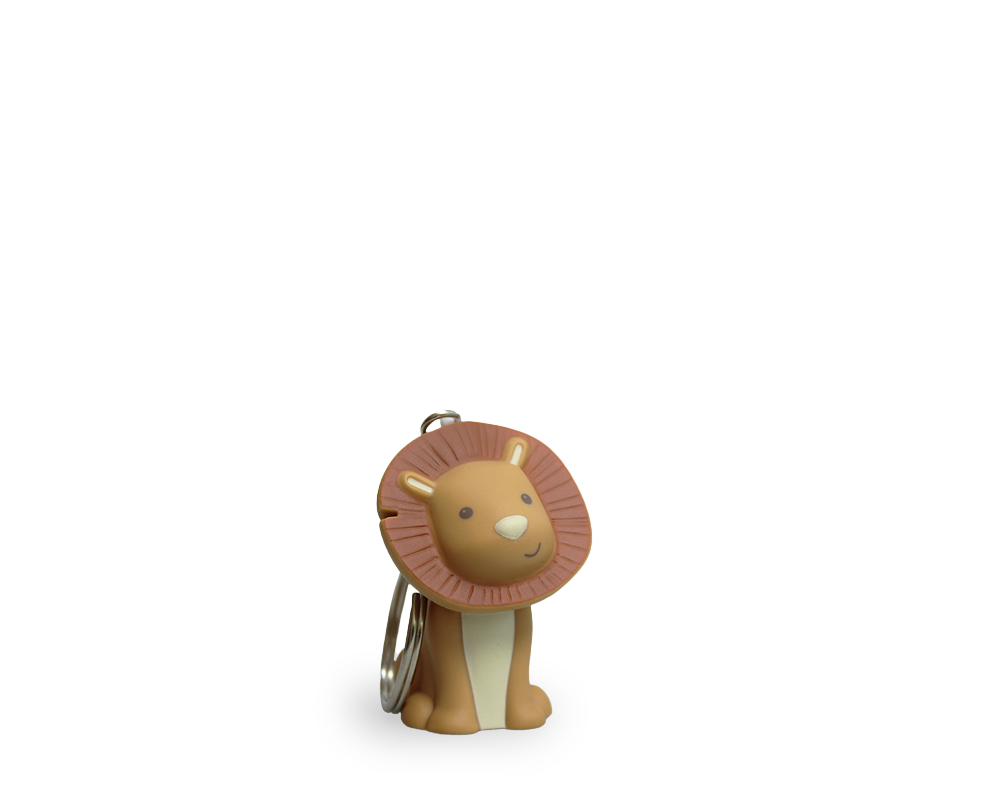 Porte-clés Hakuna Lion | H5,4 Ø3,7 cm