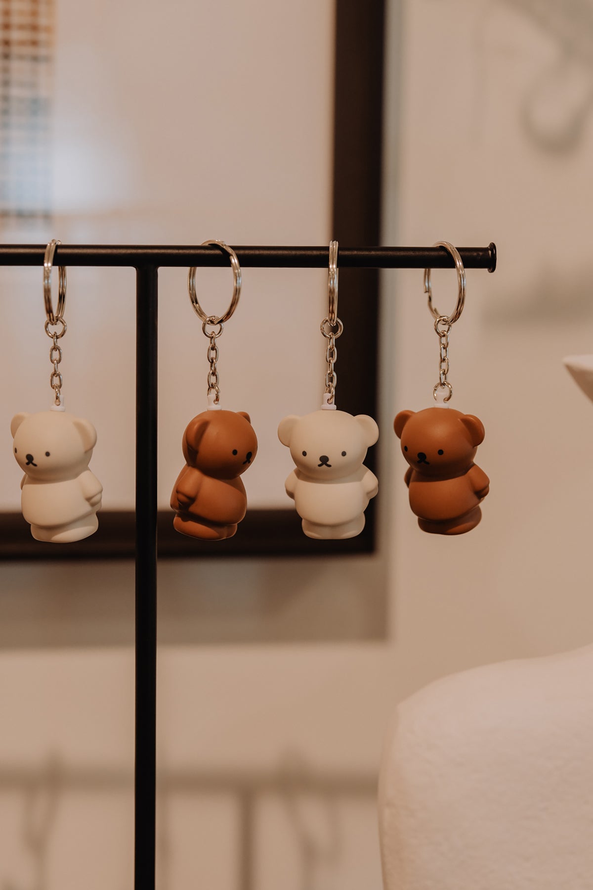 BORIS Bruin SLEUTELHANGER | H4,5 X 3,6 X 2,8 CM