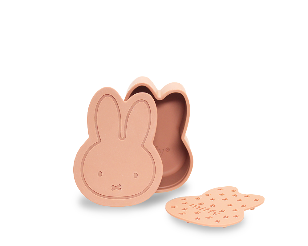 Miffy POWDER Boîte à savon en silicone | H10 x 5 x 7,5 cm