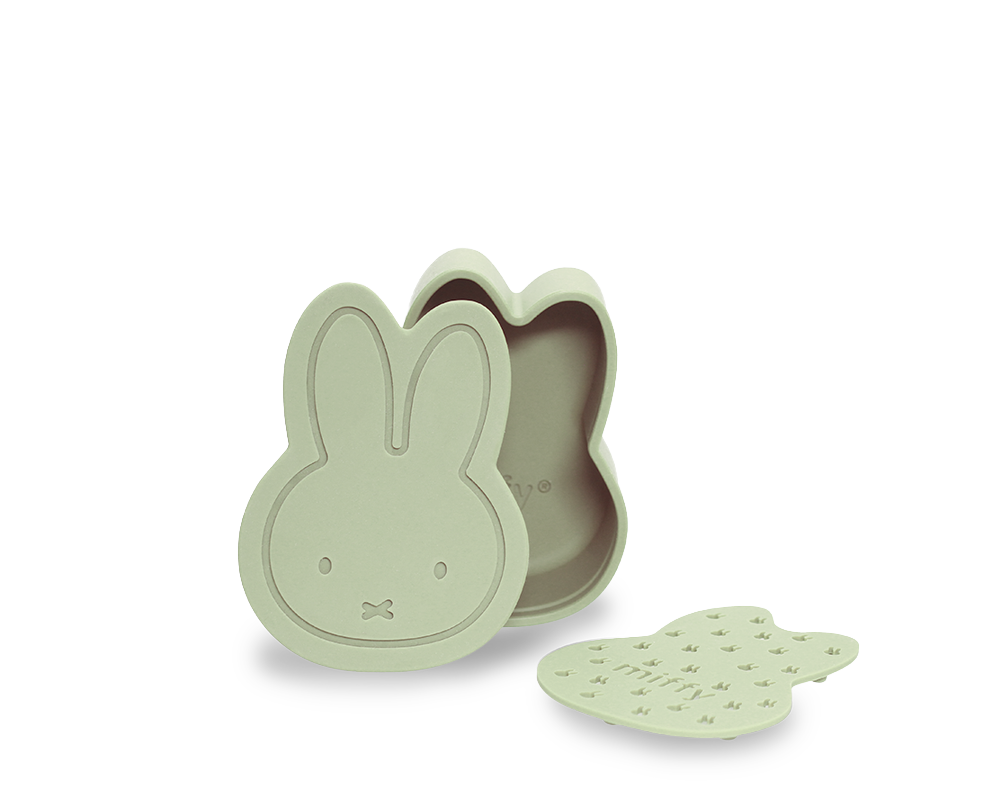 nijntje EUCALYPTUS Silicone Zeepdoosje | H10 x 5 x 7,5 cm