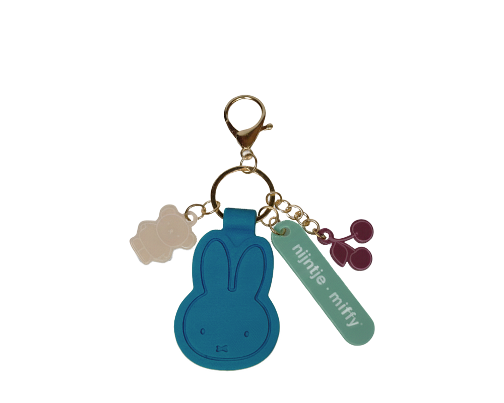 Miffy AQUAMARINE Bag Charm | H13 x 9 x 0.5 CM