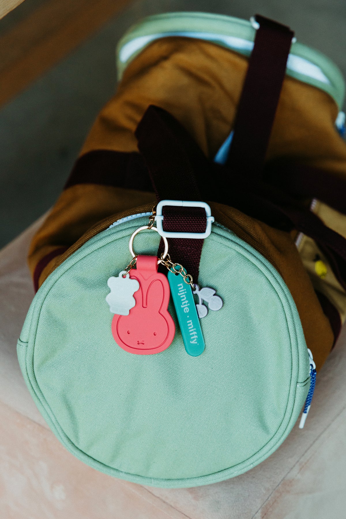 miffy CORAL Bag Charm | H13 x 9 x 0,5 CM
