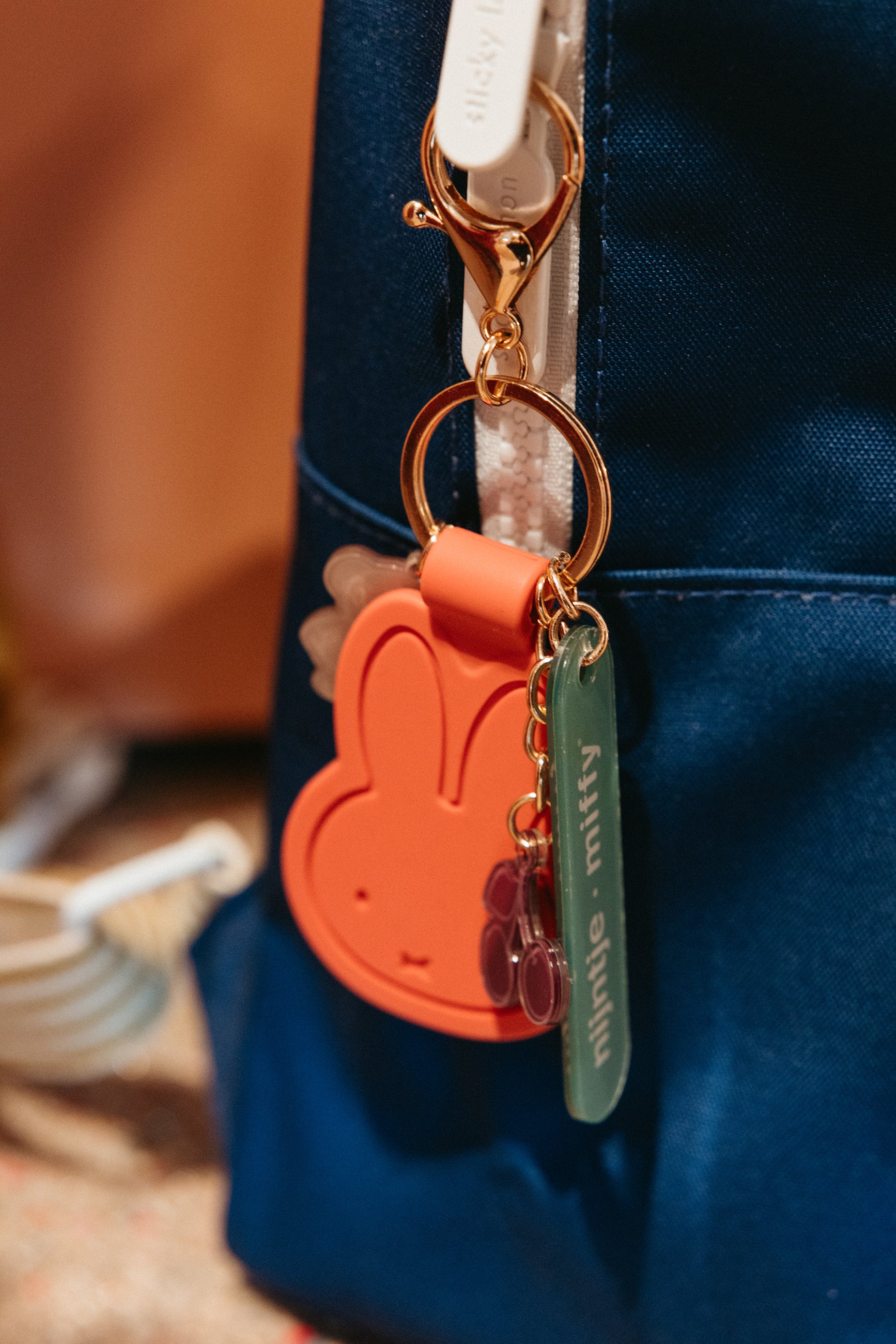 miffy CORAL Bag Charm | H13 x 9 x 0,5 CM