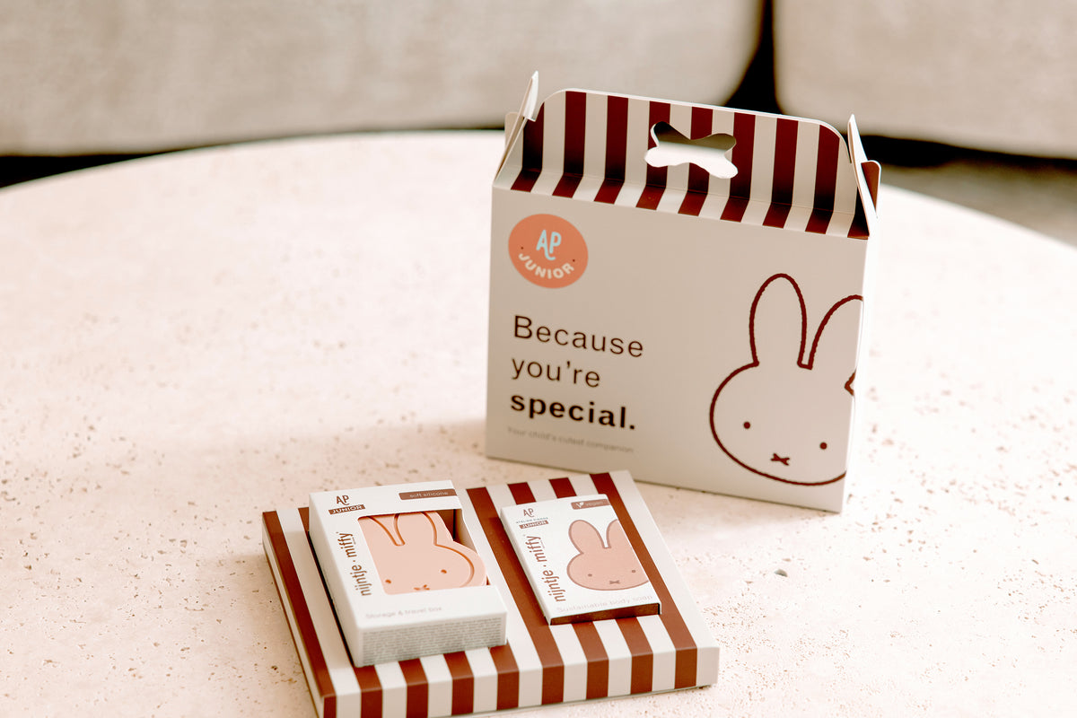 miffy POWDER Gift Box | soap + soap dish