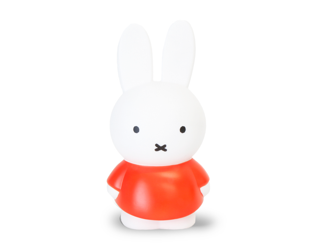 Miffy RED Piggy Bank Medium | H19 Ø10 CM