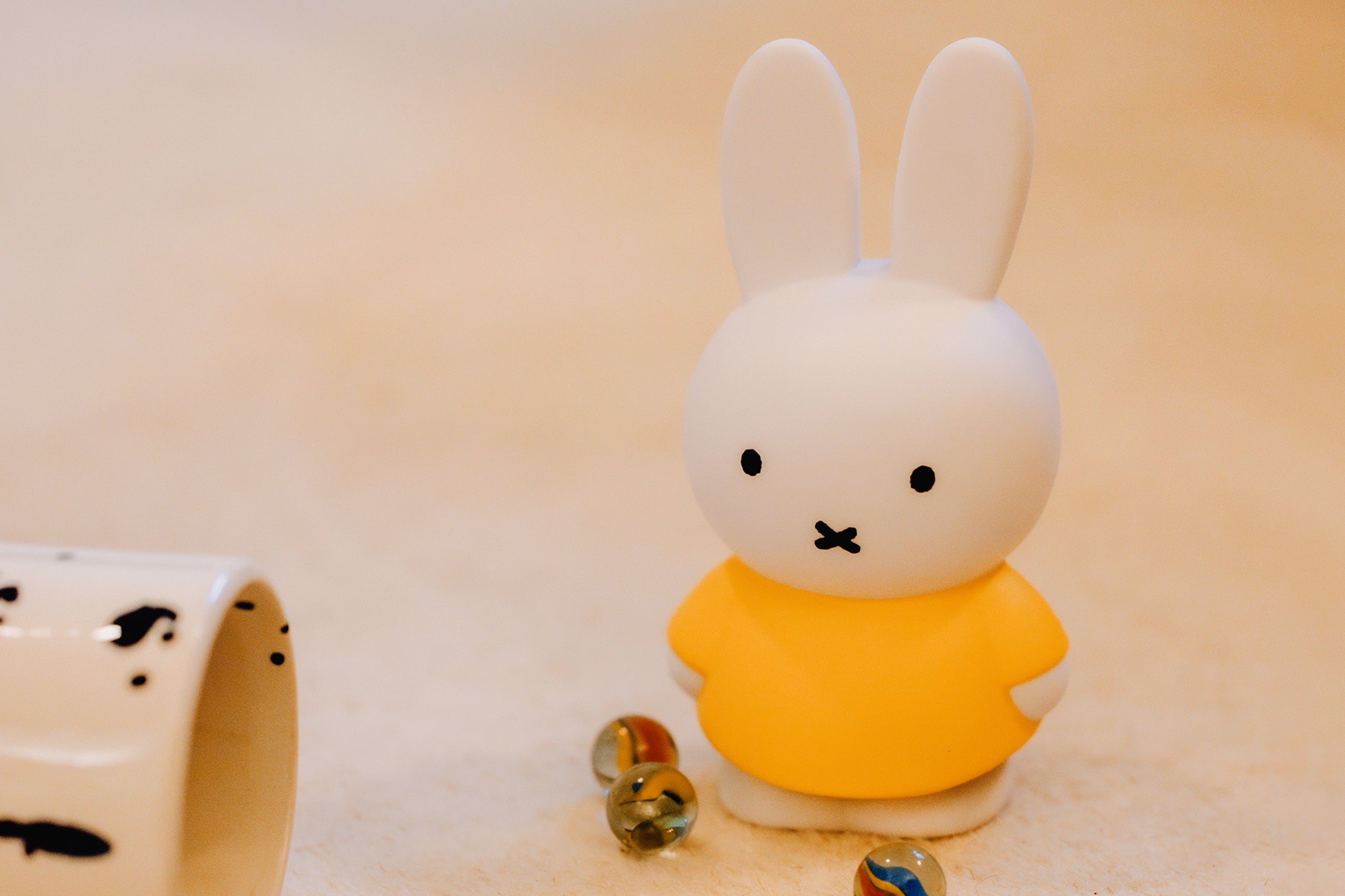 Miffy YELLOW Piggy Bank Small | H13.5 Ø7.2 CM
