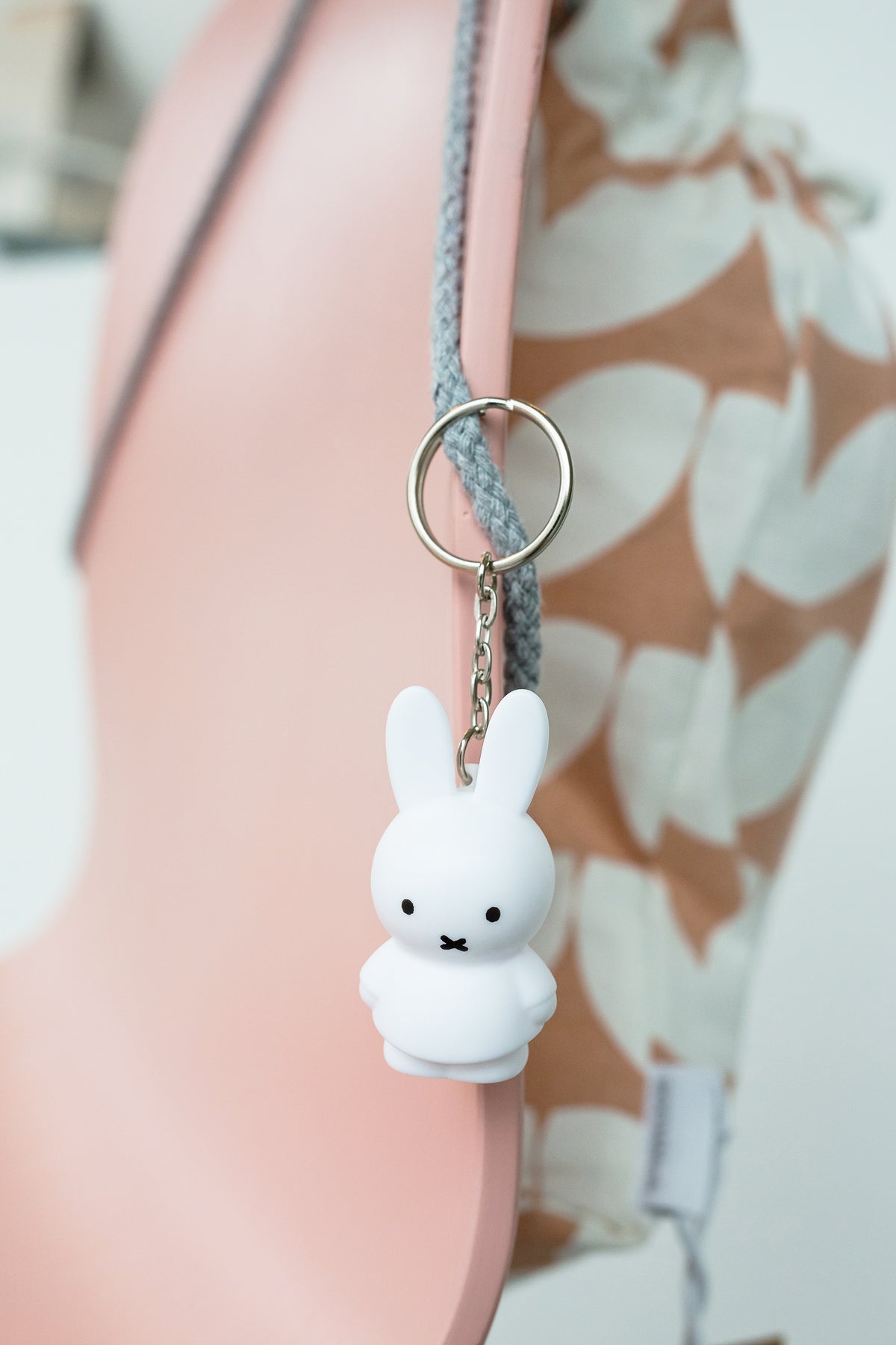 Miffy PUUR Porte-clés | H6,2 Ø3,2 CM