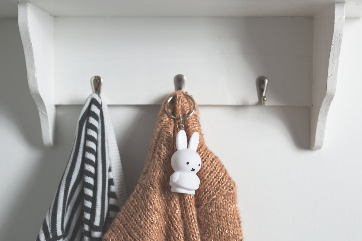 Miffy PUUR Porte-clés | H6,2 Ø3,2 CM