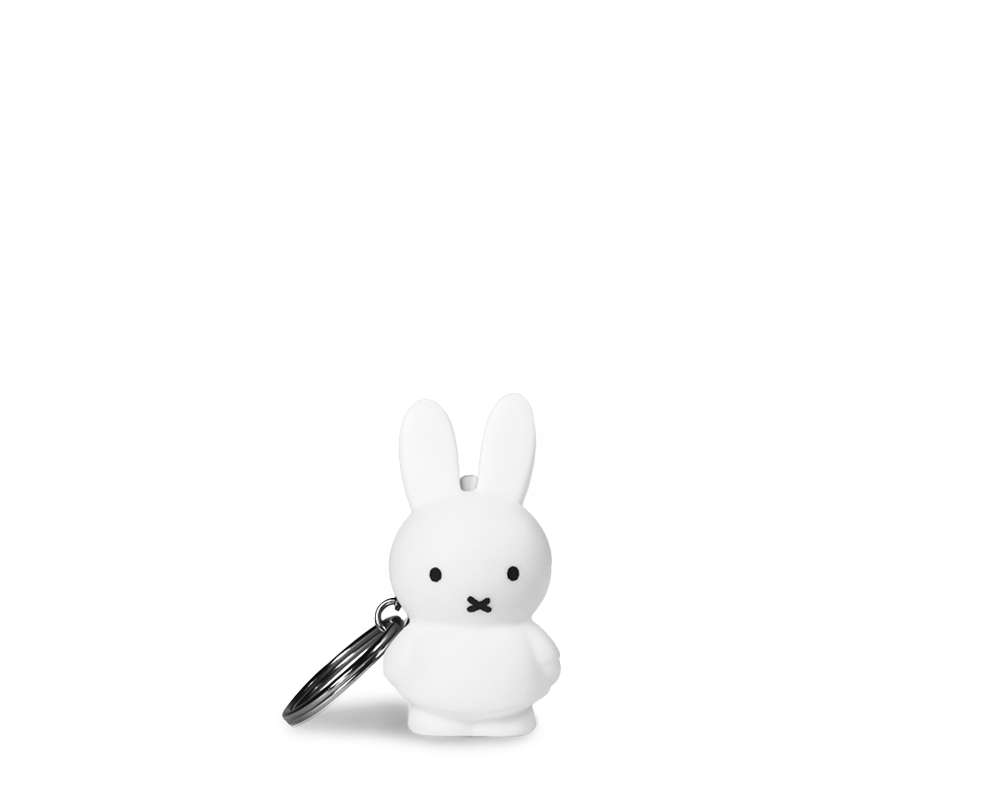 Miffy PUUR Porte-clés | H6,2 Ø3,2 CM