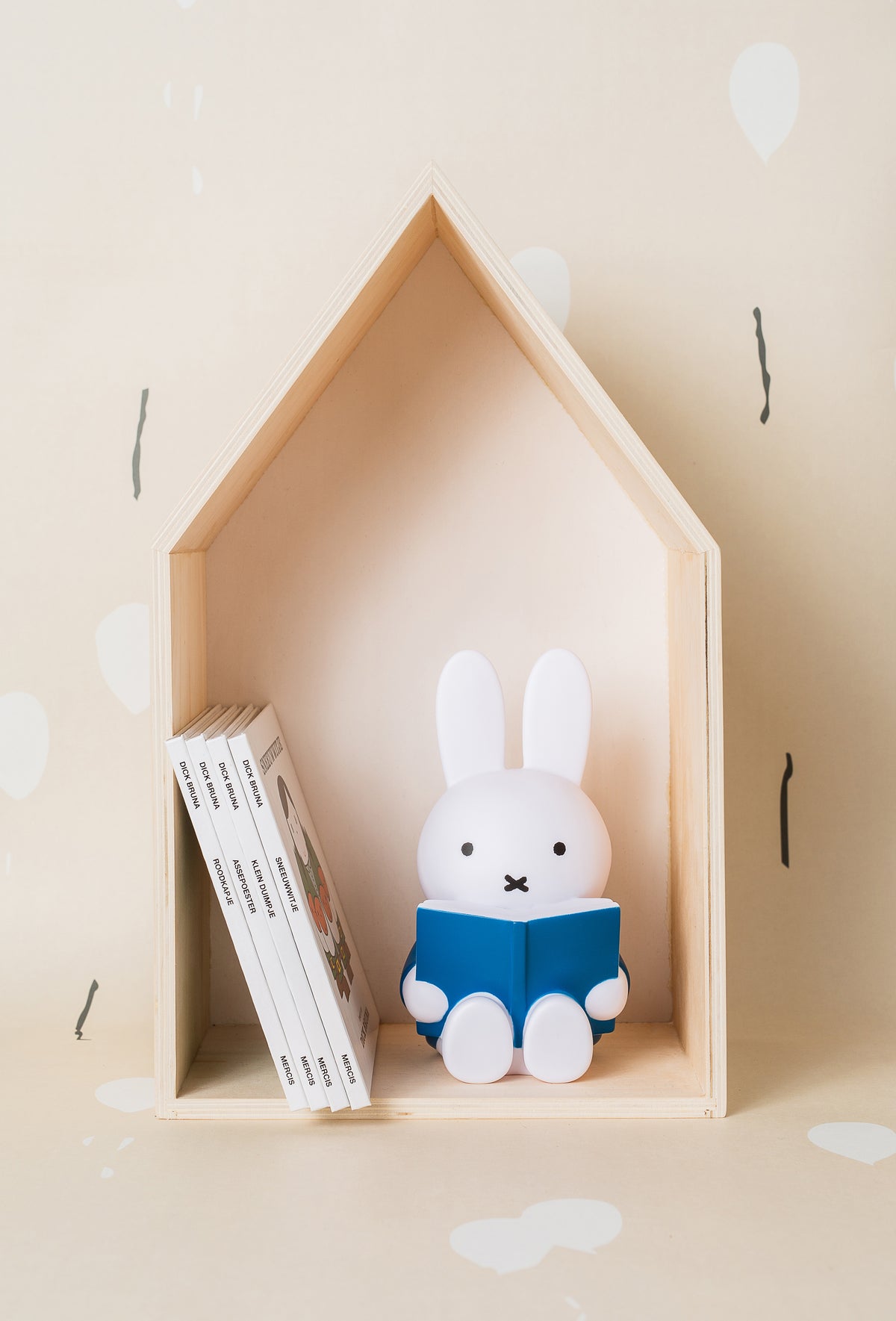 nijntje lit Tirelire BLEUE Medium | H19  Ø 10 CM
