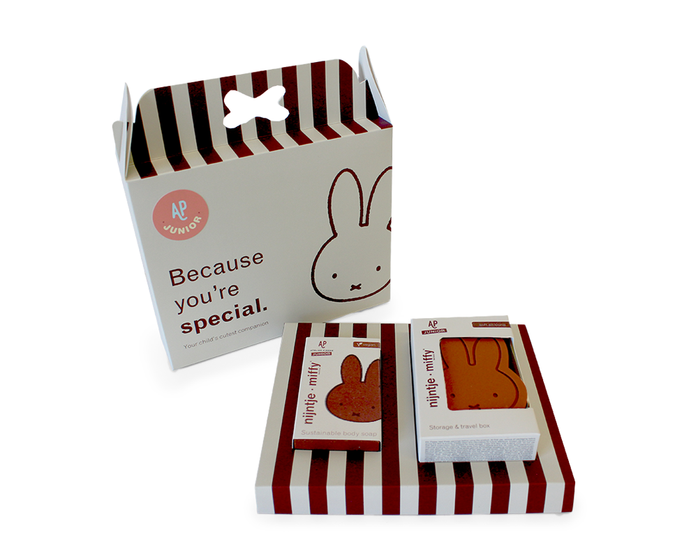 miffy TERRA Gift Set | soap + soap dish